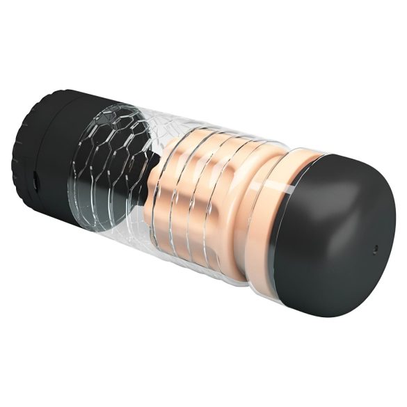 Pretty Love Emily - masturbador vagina realista masculina - cor preta