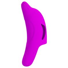 Pretty Love Delphini - vibrador de dedo golfinho (roxo)