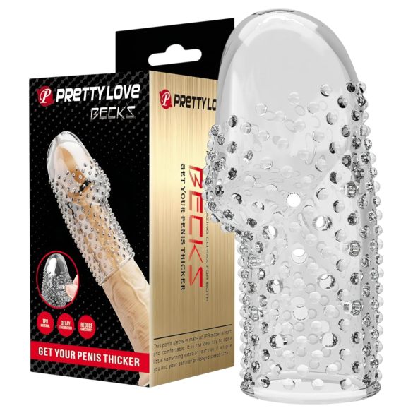 Pretty Love Becks - capa peniana - transparente