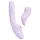 Svakom DuoGlow - vibrador ponto G e clitóris recarregável lilás