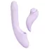 Svakom DuoGlow - vibrador ponto G e clitóris recarregável lilás