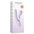 Svakom DuoGlow - vibrador ponto G e clitóris recarregável lilás