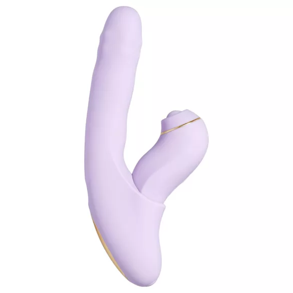 Svakom DuoGlow - vibrador ponto G e clitóris recarregável lilás