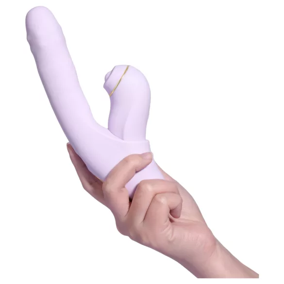 Svakom DuoGlow - vibrador ponto G e clitóris recarregável lilás