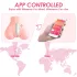 Vibeconnect - Masturbador de torso controlado por app, para homens (cor natural)