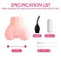 Vibeconnect - Masturbador de torso controlado por app, para homens (cor natural)