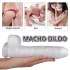 Sex HD Martin - dildo realístico com ventosa e escroto - branco