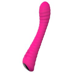   Sex HD Sunshine - vibrador ponto G recarregável texturizado - silicone rosa
