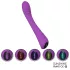 Sex HD Sunshine - vibrador ponto G recarregável texturizado - silicone lilás
