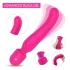 Sex HD Iris - vibrador massageador aquecido 2 motores silicone rosa