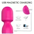 Sex HD Iris - vibrador massageador aquecido 2 motores silicone rosa