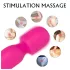 Sex HD Iris - vibrador massageador aquecido 2 motores silicone rosa