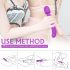 Sex HD Iris - vibrador massageador aquecedor 2 motores - silicone roxo