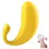 Sex HD - vibrador ovo inteligente formato banana amarelo