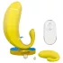Sex HD - vibrador ovo inteligente formato banana amarelo