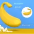 Sex HD - vibrador ovo inteligente formato banana amarelo