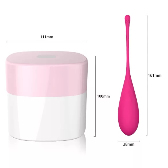 Sex HD Eggs - kit bolas kegel 6 unidades - silicone rosa