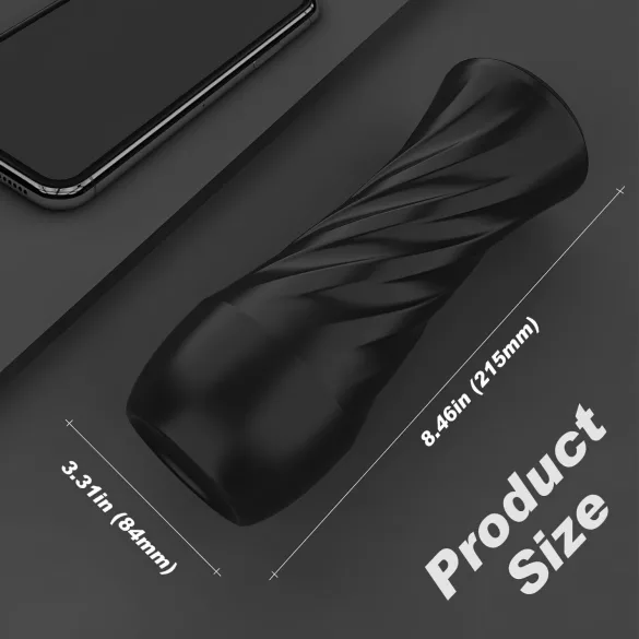 Sex HD Marcus - masturbador vagina realística - capa preta cor natural