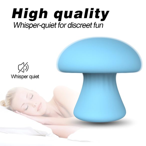 Magic Mushroom - massageador facial elétrico (azul)