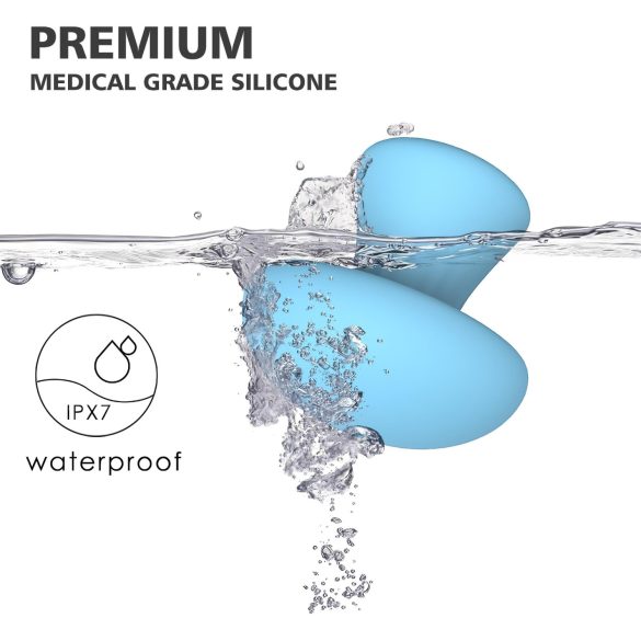 Magic Mushroom - massageador facial elétrico (azul)