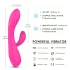 Sex HD Muses - vibrador recarregável aquecível à prova d'água - rosa