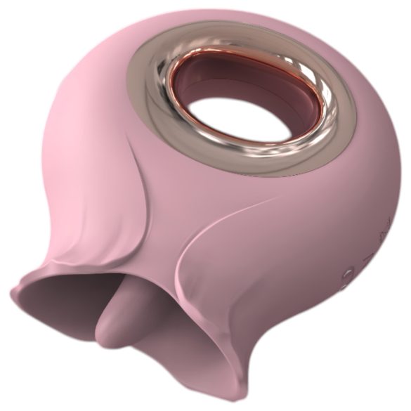 Sex HD French Kiss - vibrador estimulador de clitóris - silicone rosa