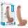Lovetoy Ultra Soft - dildo realista flexível - 21,5cm cor natural