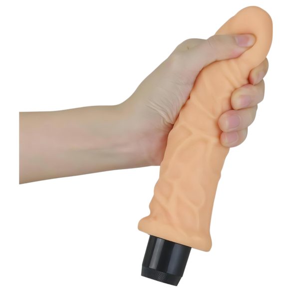 Lovetoy Real Feel - vibrador realístico - 19cm - cor pele