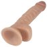 Lovetoy Real Extreme - dildo com ventosa - 21cm - cor natural