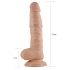Lovetoy Real Extreme - dildo com ventosa - 21cm - cor natural
