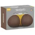 Lovetoy Streetgirl's 12 - torso de vagina artificial e tanga (pele escura natural)