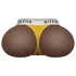 Lovetoy Streetgirl's 12 - torso de vagina artificial e tanga (pele escura natural)