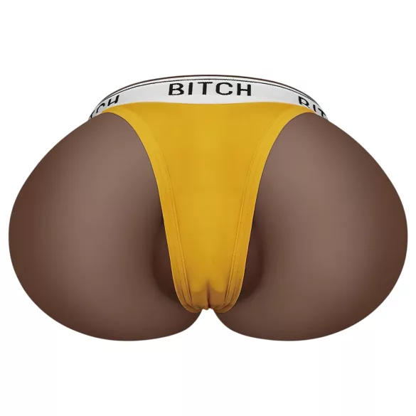 Lovetoy Streetgirl's 12 - torso de vagina artificial e tanga (pele escura natural)