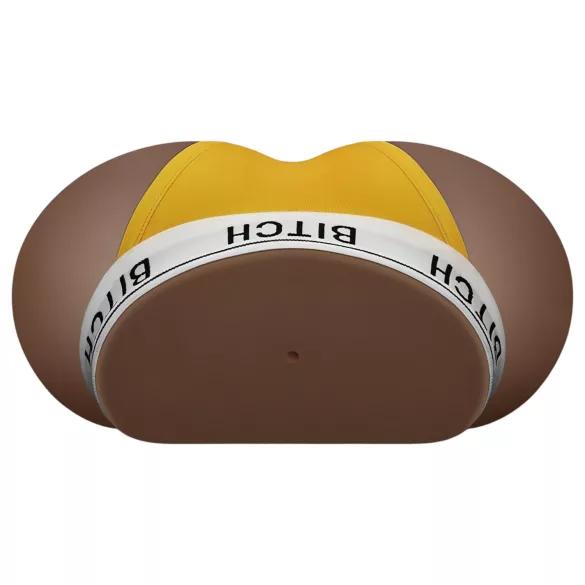 Lovetoy Streetgirl's 12 - torso de vagina artificial e tanga (pele escura natural)