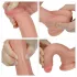 Lovetoy Nature Cock - Dildo realístico dupla camada - 18cm cor pele