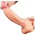 Lovetoy - dildo realístico dupla camada - 25cm cor pele