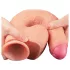 Lovetoy Nature Cock - dildo realístico dupla camada - 28cm cor natural