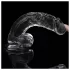Lovetoy Flawless Clear - dildo com ventosa - 19cm - transparente