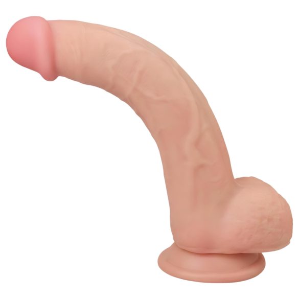 Lovetoy Sliding-Skin - dildo realista duplo revestimento - 23cm cor natural