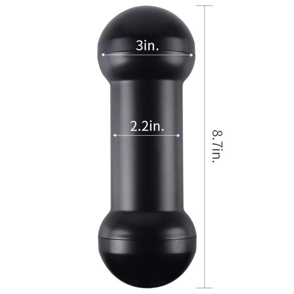 Lovetoy - masturbador vagina e ânus - cor natural