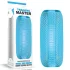 Lovetoy Training Master - masturbador estriado de 2 lados (azul)