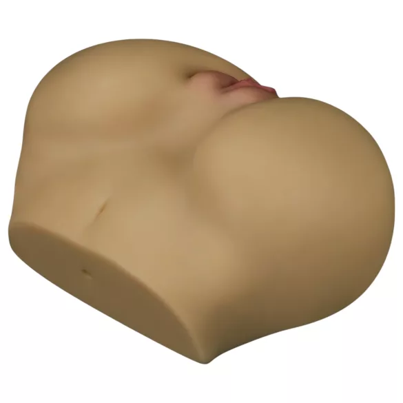 Lovetoy Streetgirl's - masturbador vagina e ânus - torso realista cor pele