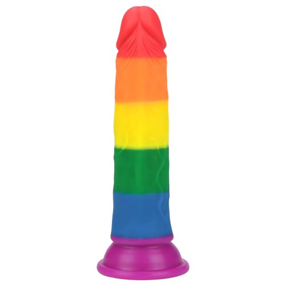 Lovetoy Prider - dildo realístico - 19cm - arco-íris