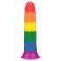 Lovetoy Prider - dildo realístico - 19cm - arco-íris