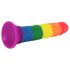 Lovetoy Prider - dildo realístico - 19cm - arco-íris