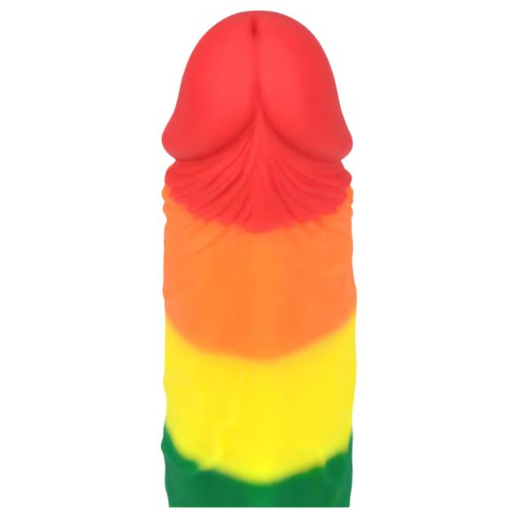 Lovetoy Prider - dildo realístico - 19cm - arco-íris