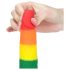 Lovetoy Prider - dildo realístico - 19cm - arco-íris