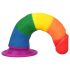 Lovetoy Prider - dildo realístico - 19cm - arco-íris