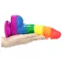 Lovetoy Prider - dildo realista silicone - 19cm - arco-íris