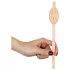 Lovetoy - canudo formato vagina - plástico cor natural